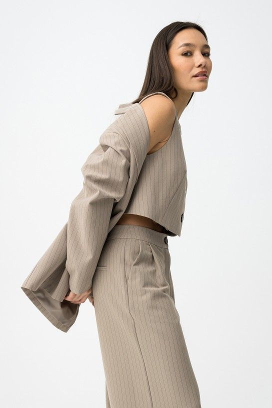 BLAZER BEIG KLEIN - Imagen 4