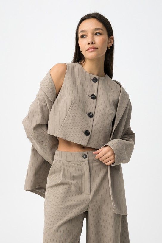 BLAZER BEIG KLEIN - Imagen 6