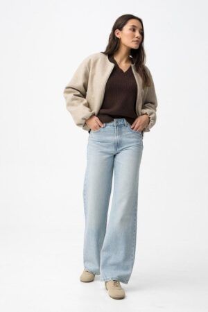 PANTALÓN VAQUERO WIDE LEG BONNYE