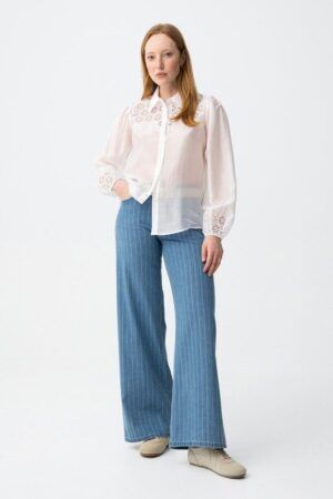 PANTALON WIDE LEG CELINE