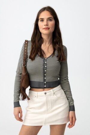 CARDIGAN CON TOP TWOPAC