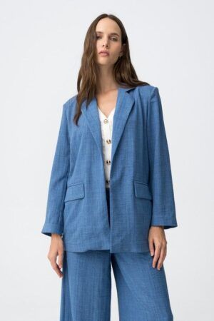 BLAZER TURQUESA