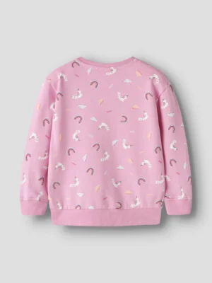 SUDADERA CON PRINT LLAMAS NMFBISSINE