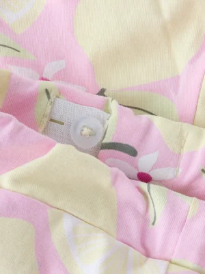 PANTALÓN CORTO ESTAMPADO LIMONES