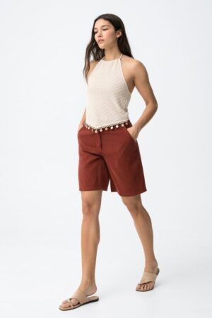 PANTALON CORTO ROUGE