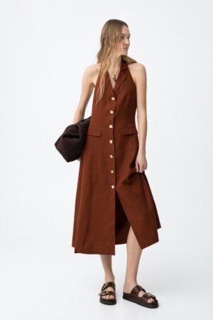 VESTIDO DE LINO GOBI