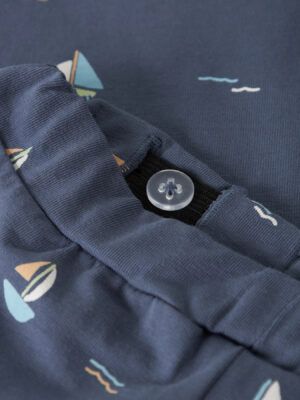PANTALON CORTO ESTAMPADO BARCO