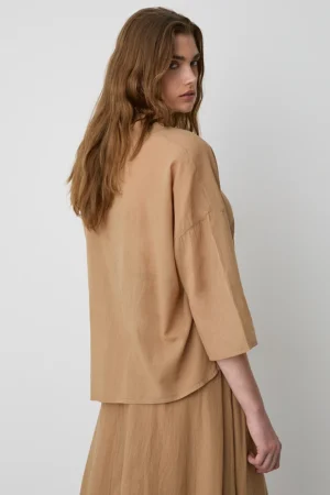 CAMISA DE MANGA TRES CUARTOS