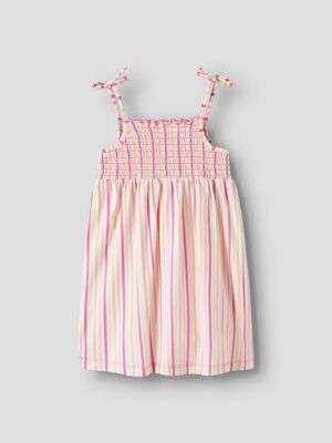 VESTIDO ESTAMPADO RAYAS NMFFILUAZ