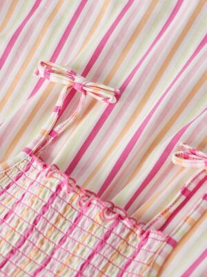 VESTIDO ESTAMPADO RAYAS NMFFILUAZ