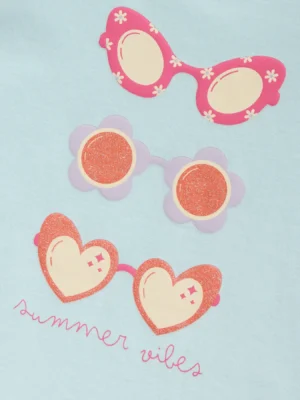 CAMISETA NMFJANEY ESTAMPADO GAFAS