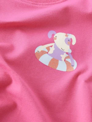 CAMISETA NMFJANEY ESTAMPADO FLOTADOR