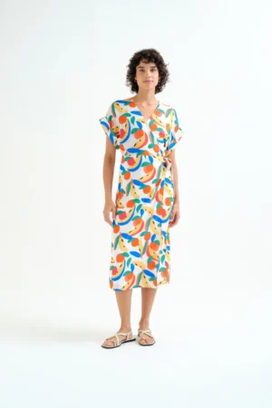 VESTIDO CON ESTAMPADO TUTTI FRUTTI