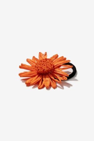 COLETERO FLOR NARANJA
