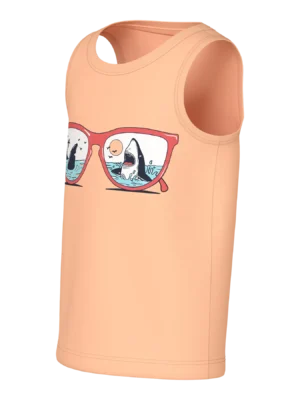 CAMISETA TIRANTES GAFAS TIBURÓN
