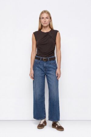 PANTALON VAQUERO CROPPED STRAIGHT NORA