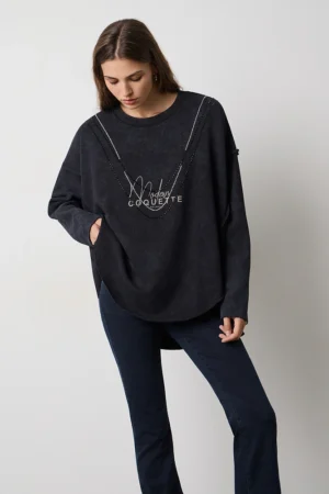 SUDADERA STRASS
