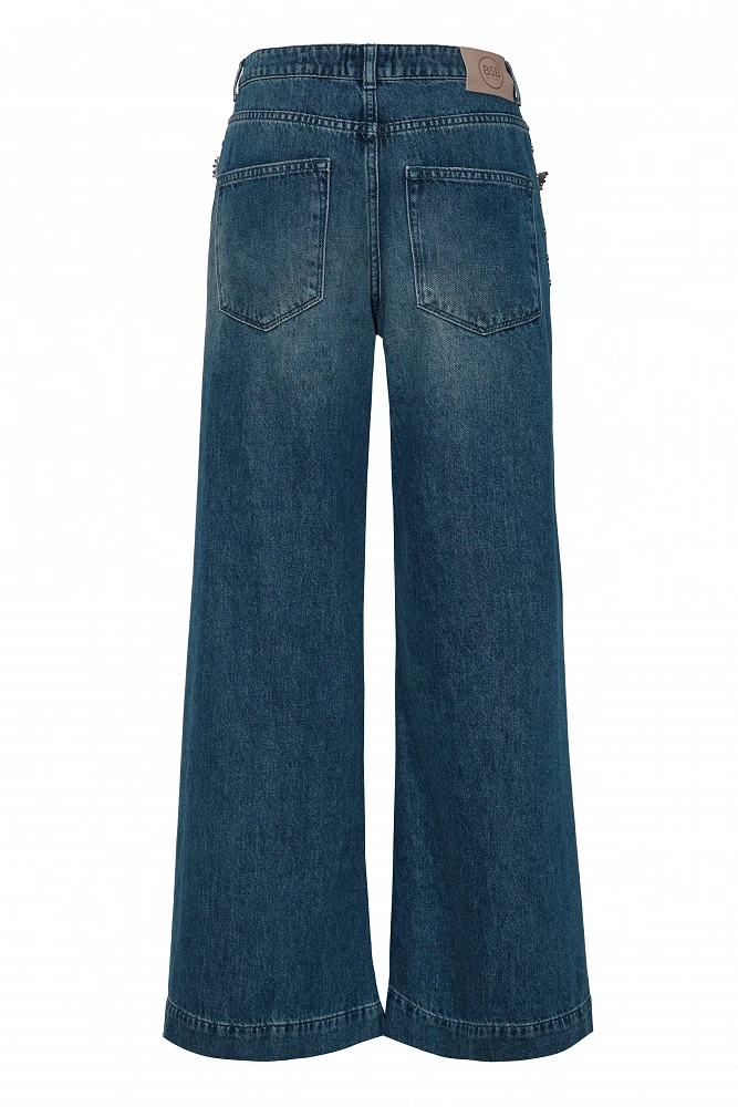 PANTALON VAQUERO TACHAS - Imagen 8