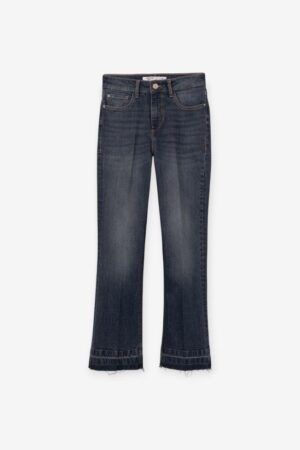 PANTALON VAQUERO CROPPED FLARE MEGAN