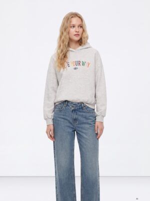 SUDADERA CON CAPUCHA CROWN