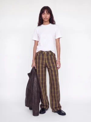 PANTALON VAQUERO CUADROS