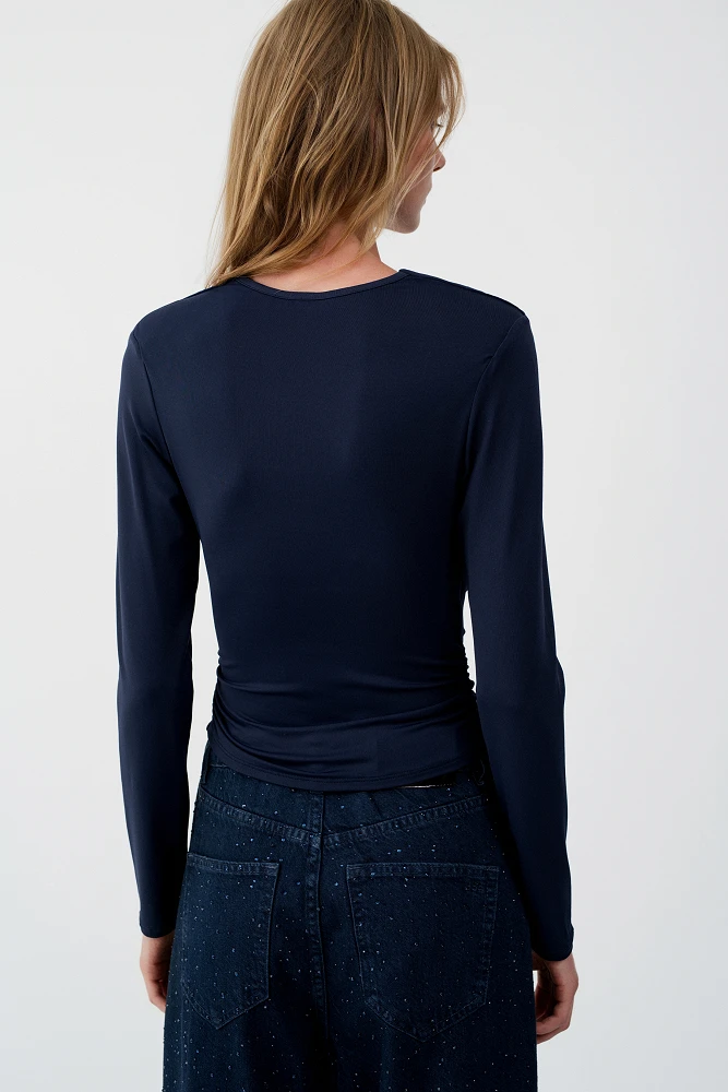 BLUSA DRAPEADA - Imagen 3