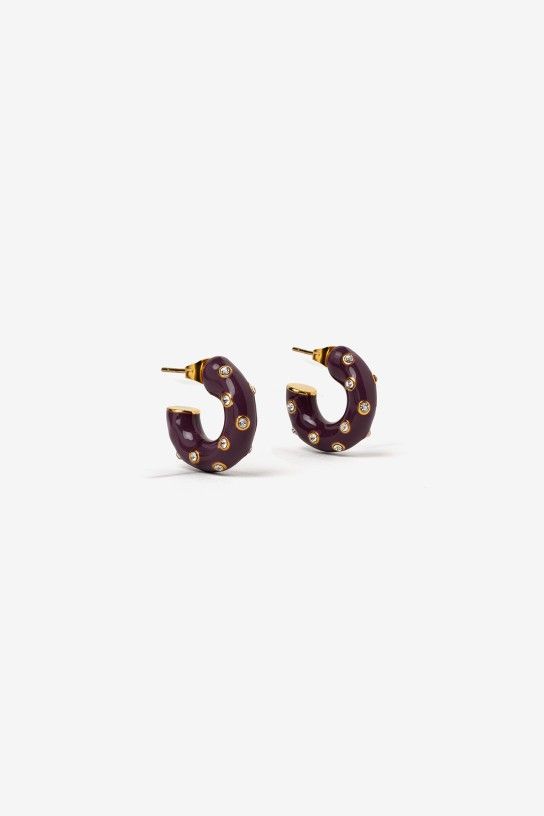 PENDIENTES LIRIO ACERO - Imagen 2