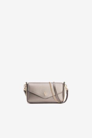 BOLSO BEIGE CON SOLAPA