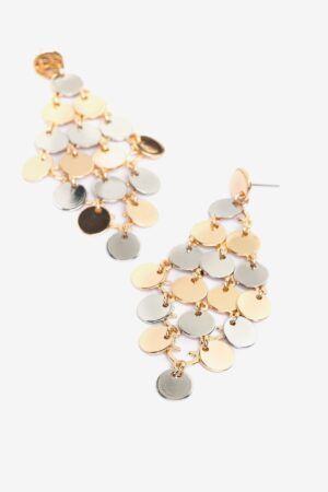 PENDIENTES COLOR ORO Y PLATA