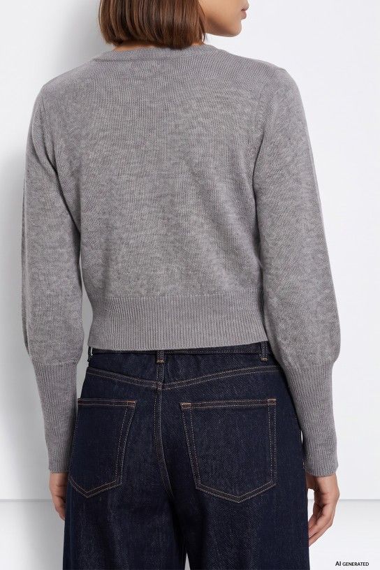 CHAQUETA DE PUNTO LUNA - Imagen 2
