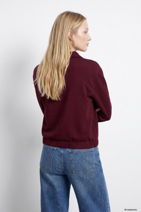 SUDADERA CORTE POLO VALENTINA - Imagen 2