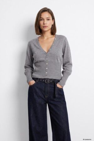 CHAQUETA DE PUNTO LUNA