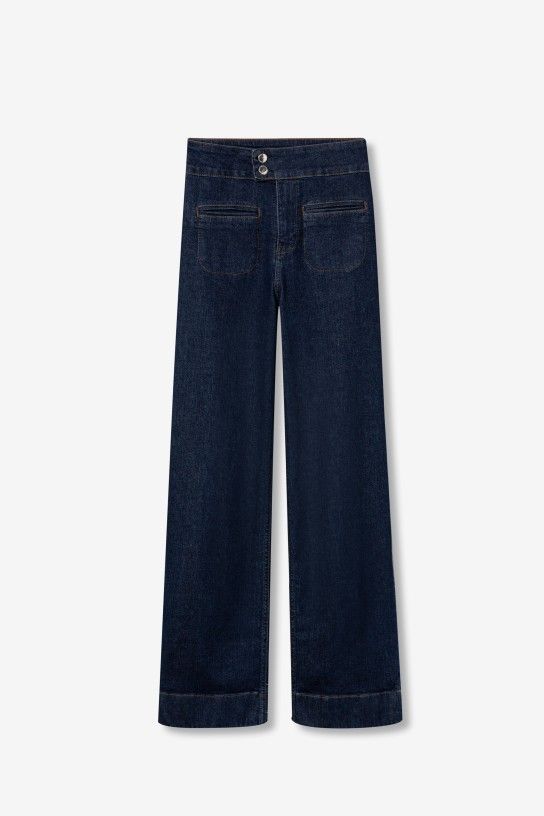 PANTALON VAQUERO STRAIGHT OLIVIA - Imagen 8