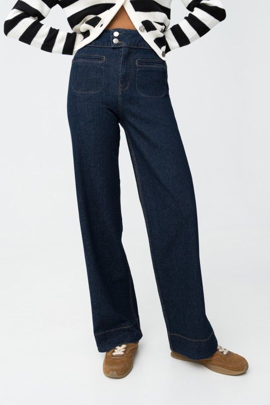 PANTALON VAQUERO STRAIGHT OLIVIA - Imagen 7