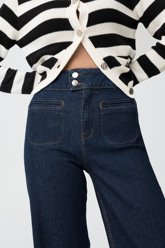 PANTALON VAQUERO STRAIGHT OLIVIA - Imagen 5