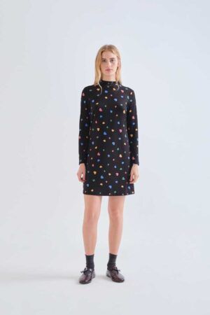 VESTIDO CORTO CON ESTAMPADO CANDY