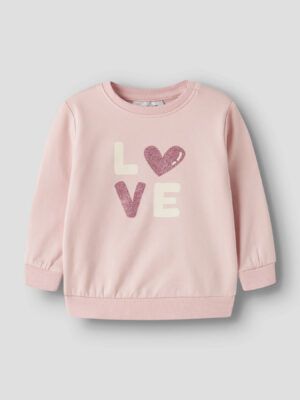 SUDADERA CON ESTAMPADO CORAZONES