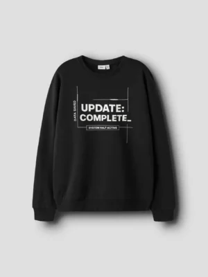 SUDADERA NEGRA GKMNOAH