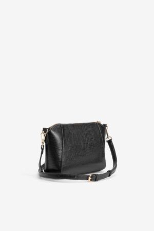 BOLSO CON TEXTURA COCODRILO