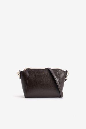 BOLSO CON TEXTURA COCODRILO