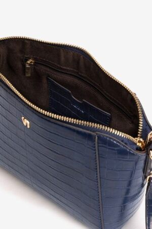 BOLSO CON TEXTURA COCODRILO