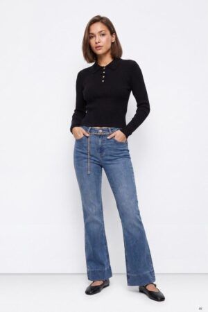 PANTALON VAQUERO FLARE ZOE