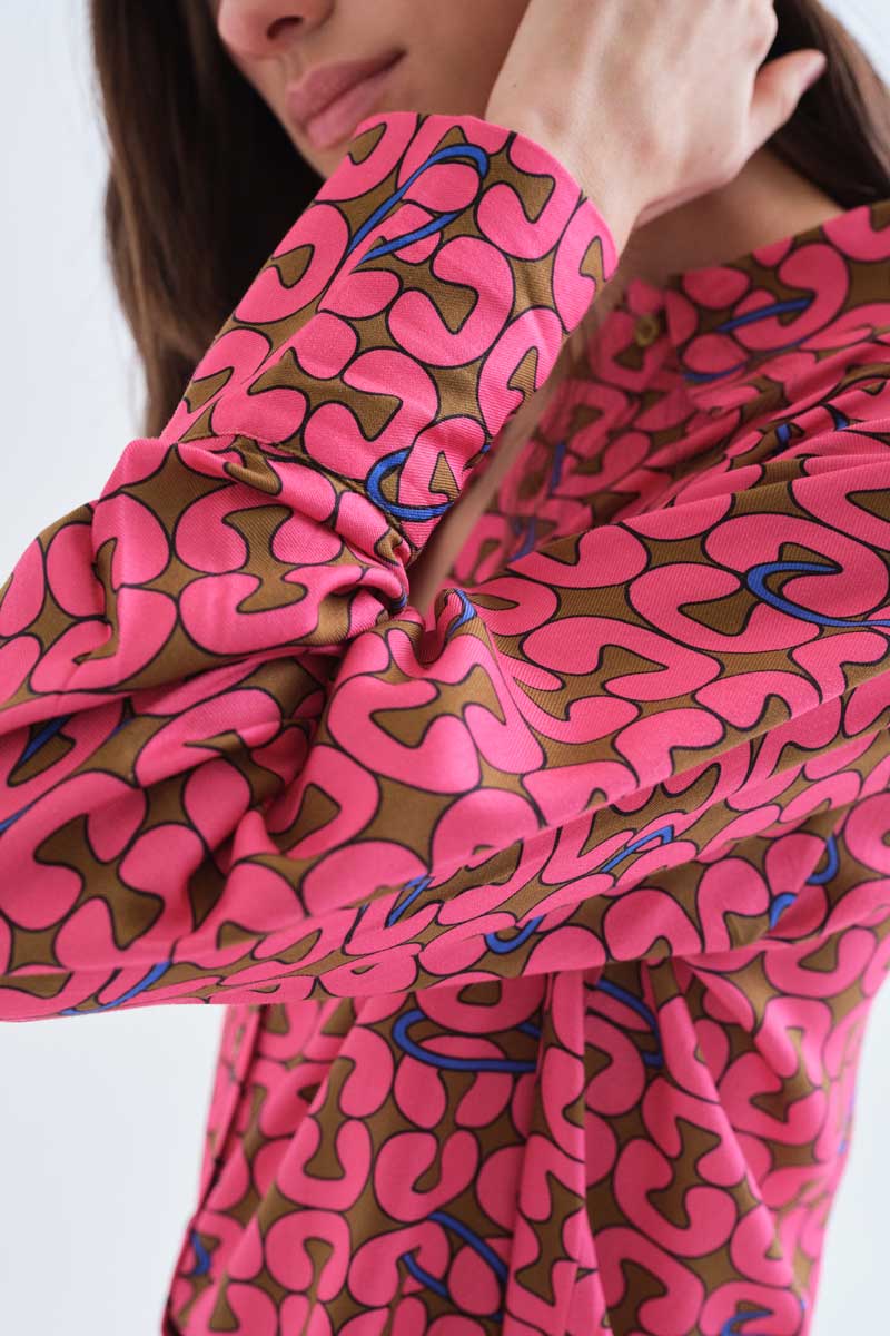 CAMISA CON ESTAMPADO CATENA - Imagen 2