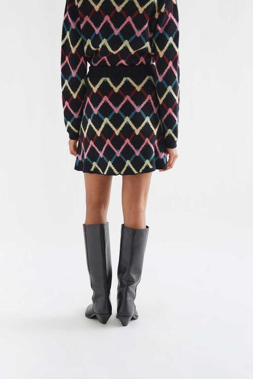 FALDA CORTA CON ESTAMPADO SKEIN - Imagen 3