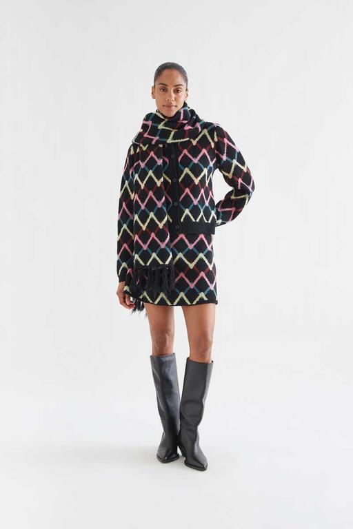 FALDA CORTA CON ESTAMPADO SKEIN - Imagen 5