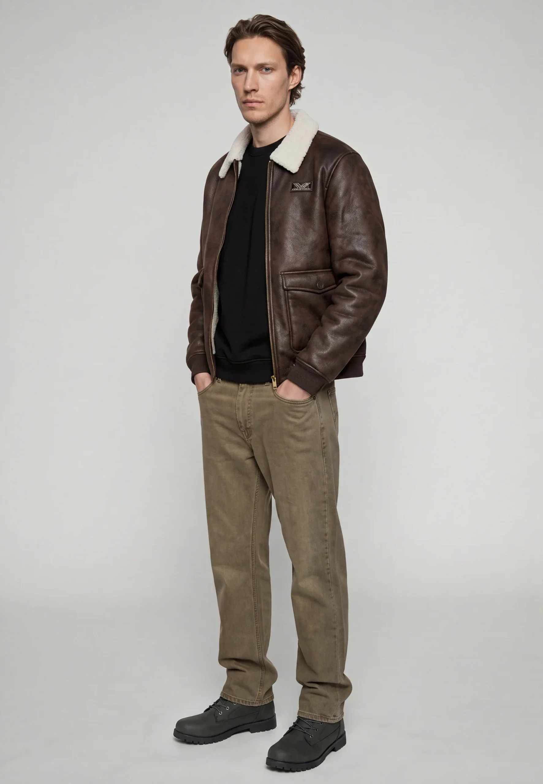 CHAQUETA AVIADOR INVESTMOON - Imagen 3
