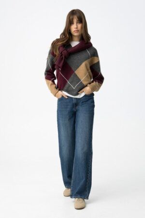 PANTALÓN VAQUERO WIDE LEG BONNYE