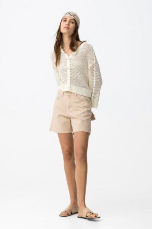 PANTALON CORTO MOM LANA