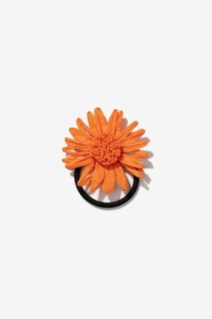 COLETERO FLOR NARANJA