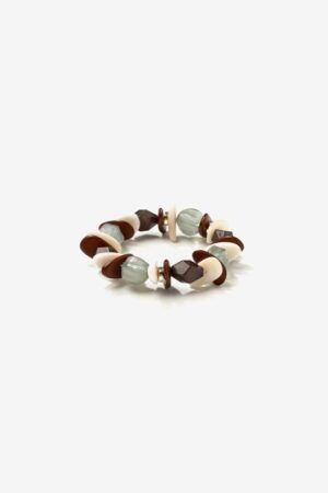 PULSERA CON PIEDRAS DE COLOR
